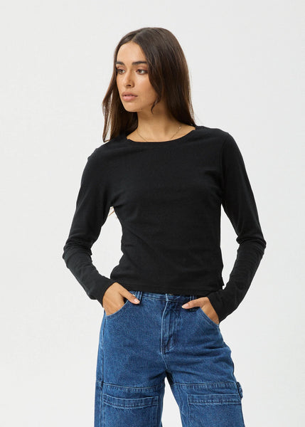 Afends Elevate Hemp Long Sleeve Tee