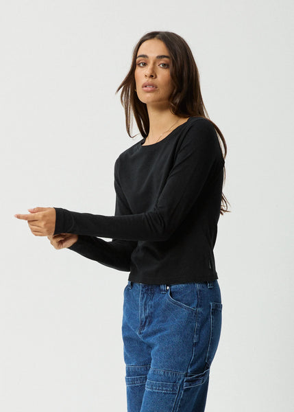 Afends Elevate Hemp Long Sleeve Tee