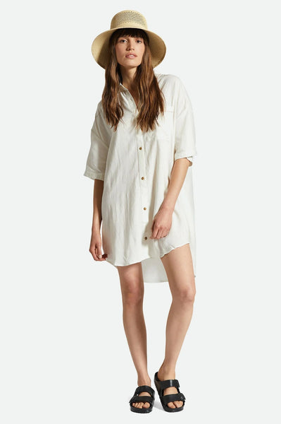 Condesa Linen Shirt Dress