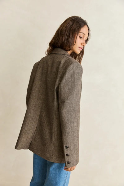 Herringbone Blazer