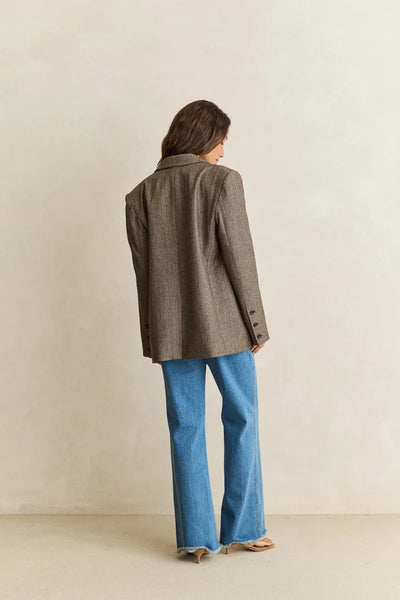 Herringbone Blazer