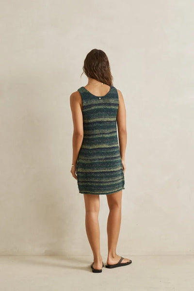 Baklava Scoop Neck Mini Dress