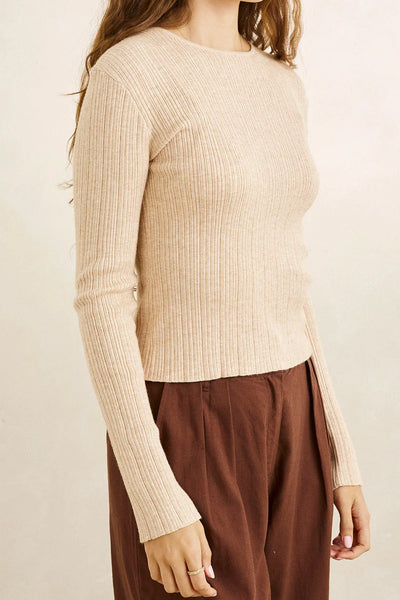 Essential Long Sleeve Knit Top