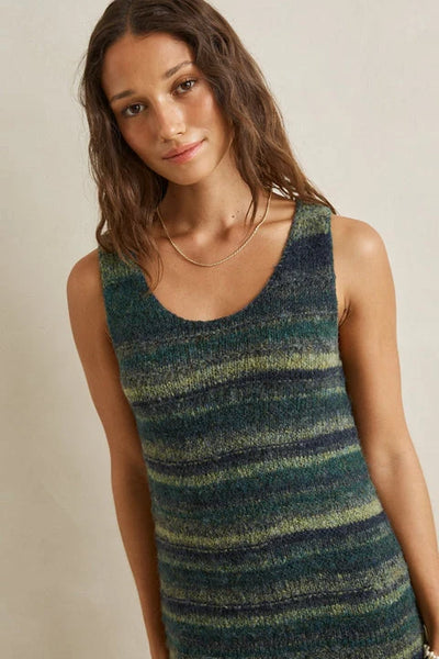Baklava Scoop Neck Mini Dress