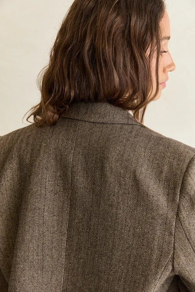 Herringbone Blazer