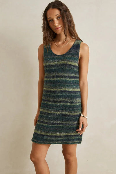 Baklava Scoop Neck Mini Dress