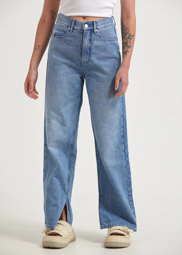 Bella Organic Denim Wide Leg Baggy Jeans