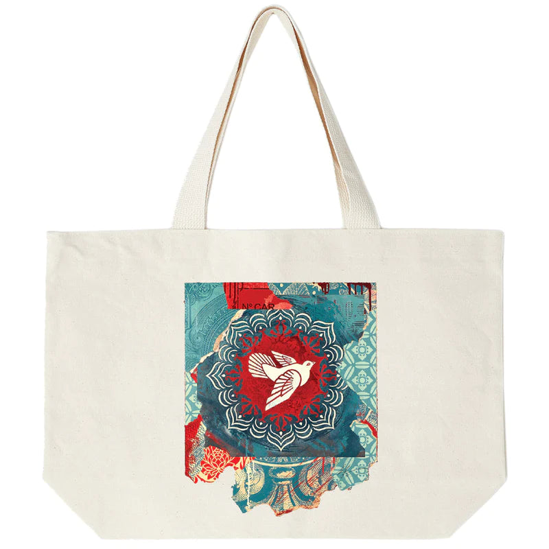 Obey Peace Dove Sustainable Tote Bag