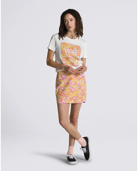 Resort Floral High Waisted Skirt