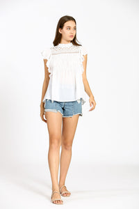 Emilie Embroidered Top